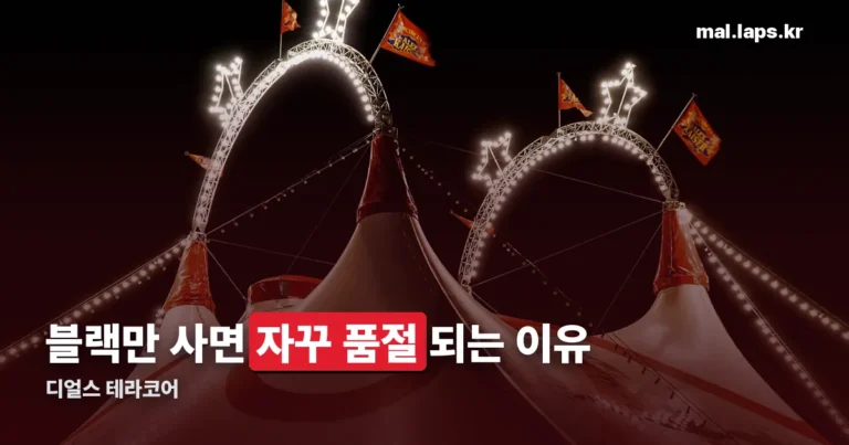 디얼스 테라코어 정리 썸네일